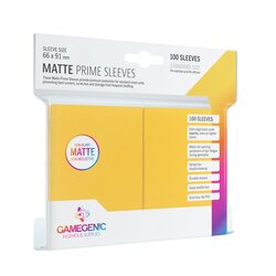Gamegenic Prime Sleeves Standard Yellow